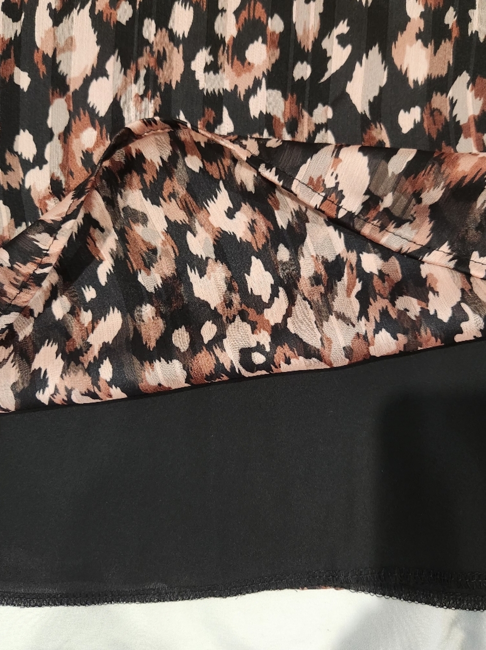 Tyche Pink and Black Leopard Print Cami. NWT - Picture 6 of 7